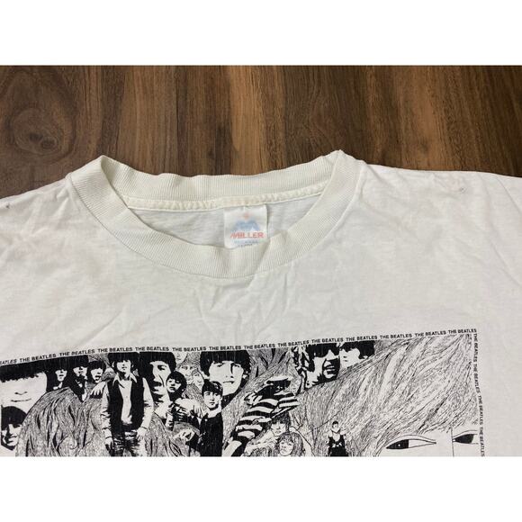 VTG 1991 Miller Apple Corp The Beatles Revolver USA album band t-shirt XL - Picture 7 of 8